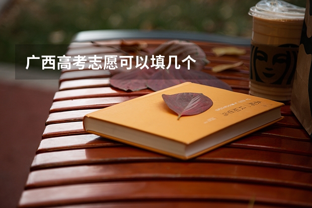 广西高考志愿可以填几个