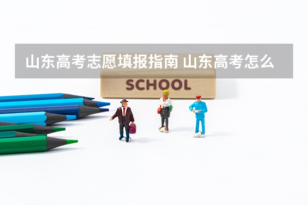 山东高考志愿填报指南 山东高考怎么志愿填报？
