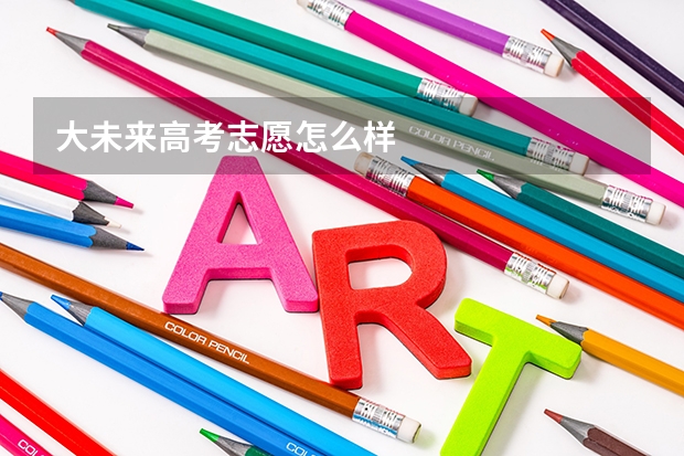 大未来高考志愿怎么样