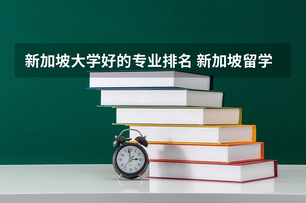 新加坡大学好的专业排名 新加坡留学优秀的专业