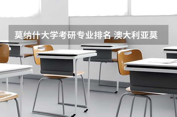 莫纳什大学考研专业排名 澳大利亚莫纳什大学研究生录取至少需要雅思多少分