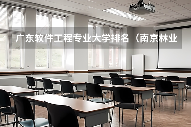 广东软件工程专业大学排名（南京林业大学计算机专业评级）