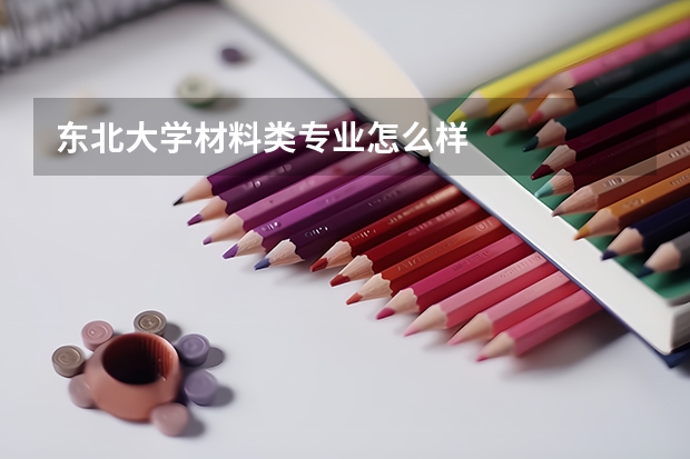 东北大学材料类专业怎么样