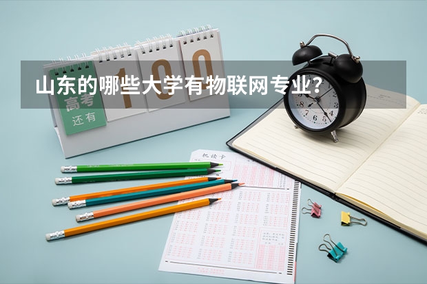 山东的哪些大学有物联网专业？
