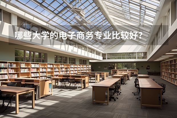 哪些大学的电子商务专业比较好？