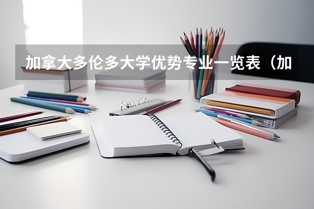 加拿大多伦多大学优势专业一览表（加拿大多伦多大学排名）