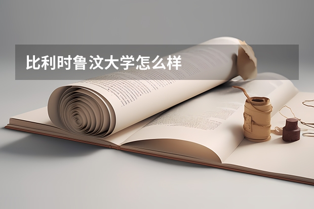 比利时鲁汶大学怎么样