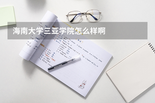 海南大学三亚学院怎么样啊