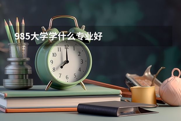 985大学学什么专业好