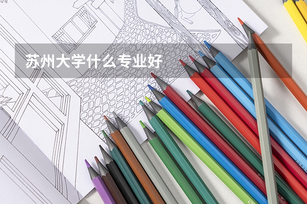 苏州大学什么专业好