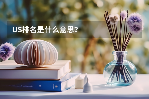 US排名是什么意思？