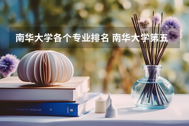 南华大学各个专业排名 南华大学第五轮学科评估排名