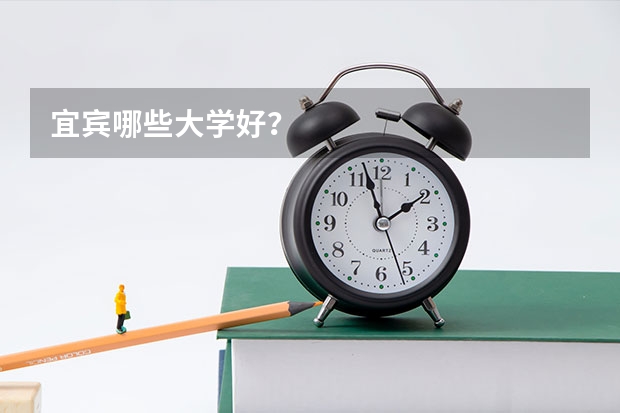 宜宾哪些大学好？