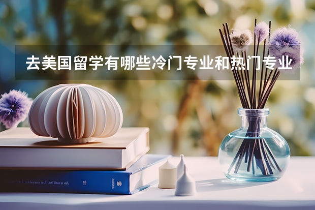 去美国留学有哪些冷门专业和热门专业