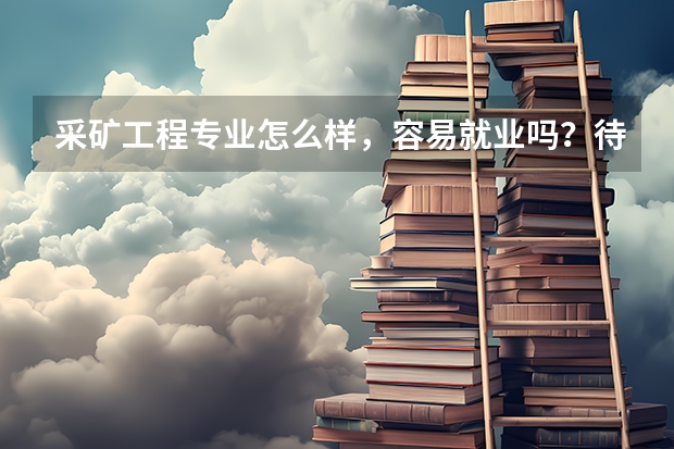 采矿工程专业怎么样，容易就业吗？待遇怎么样