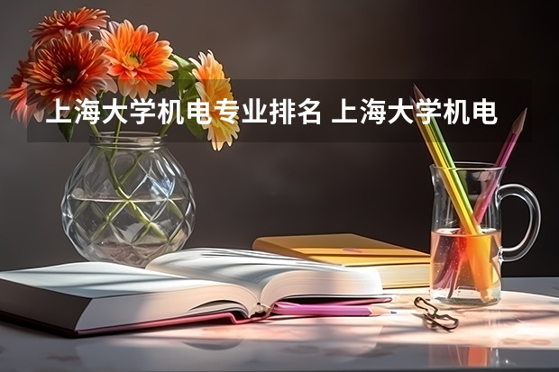 上海大学机电专业排名 上海大学机电工程与自动化学院有哪几个系