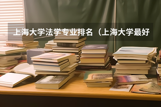 上海大学法学专业排名（上海大学最好的专业排名）