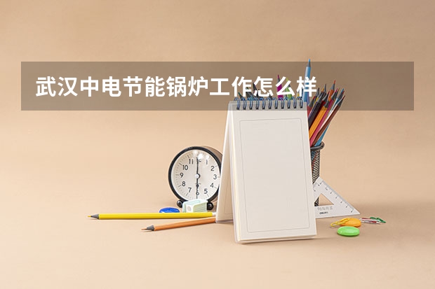 武汉中电节能锅炉工作怎么样