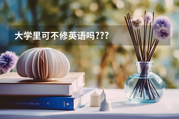 大学里可不修英语吗???