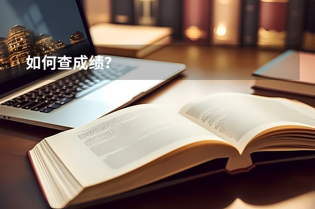 如何查成绩？