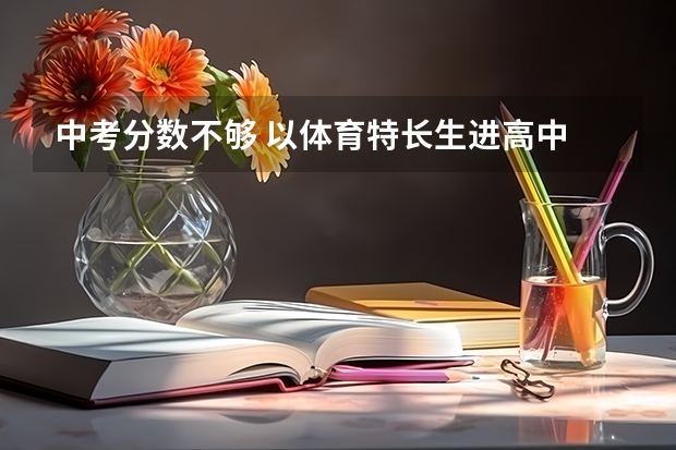 中考分数不够 以体育特长生进高中 以后高考怎么样