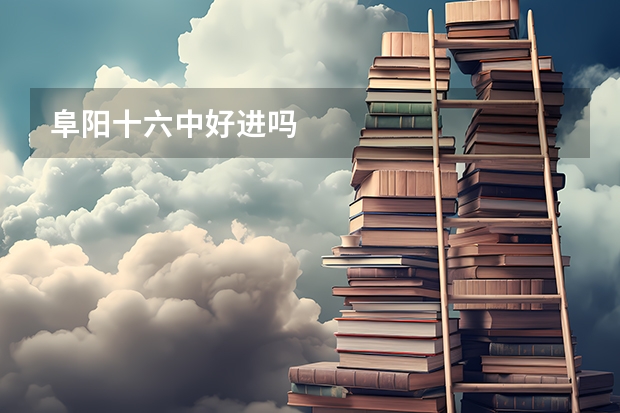 阜阳十六中好进吗