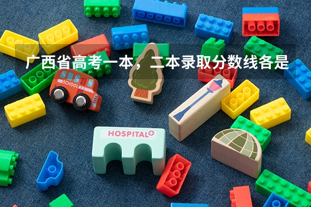 广西省高考一本,二本录取分数线各是多少分?