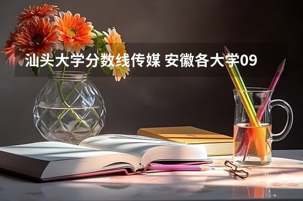 汕头大学分数线传媒 安徽各大学09年录取分数线