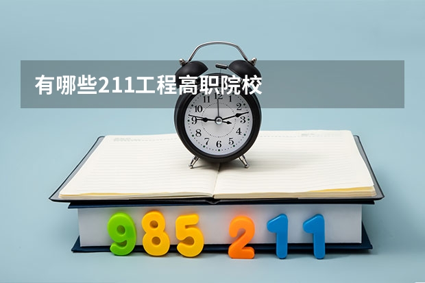 有哪些211工程高职院校