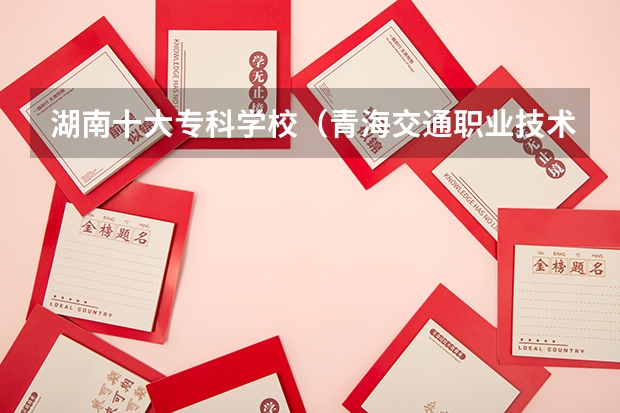 湖南十大专科学校（青海交通职业技术学院王牌专业排名一览表）