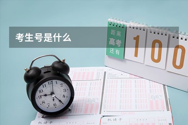 考生号是什么