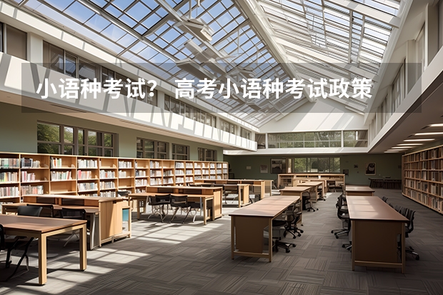 小语种考试? 高考小语种考试政策