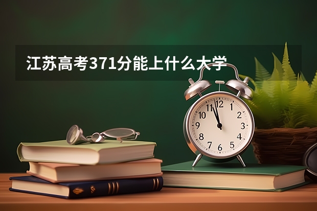江苏高考371分能上什么大学