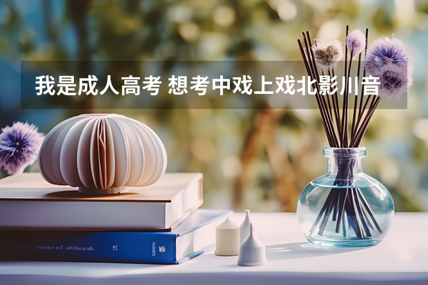我是成人高考 想考中戏上戏北影川音这种学校 学表演系 就是不知道以后出来好找工作 具体工作是什么