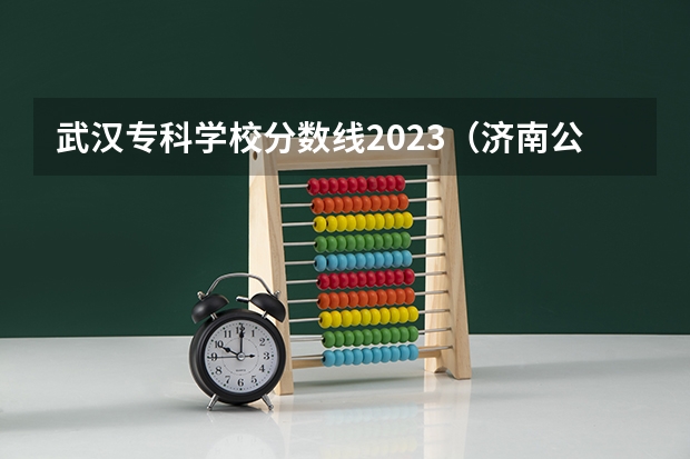 武汉专科学校分数线2023（济南公办专科学校排名及分数线）