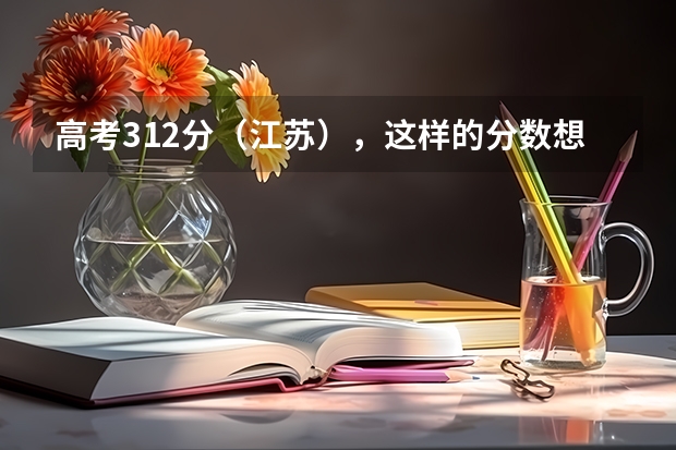 高考312分(江苏),这样的分数想报一个三本学校,哪个学校的专业相对好一些