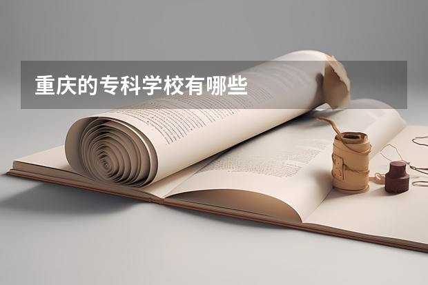 重庆的专科学校有哪些