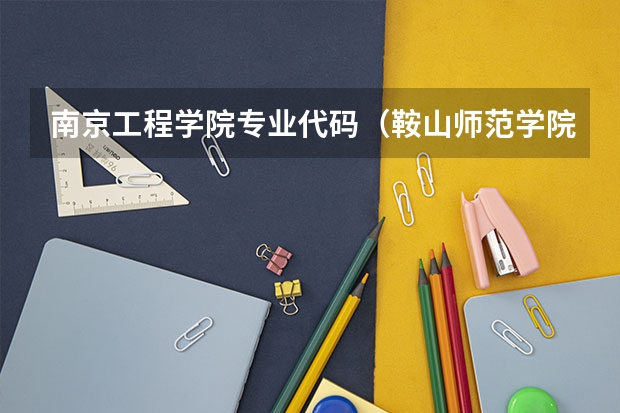 南京工程学院专业代码（鞍山师范学院专业代码）
