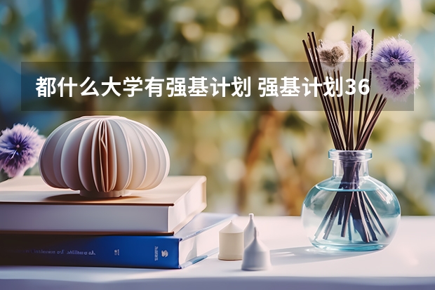 都什么大学有强基计划 强基计划36所一流大学名单