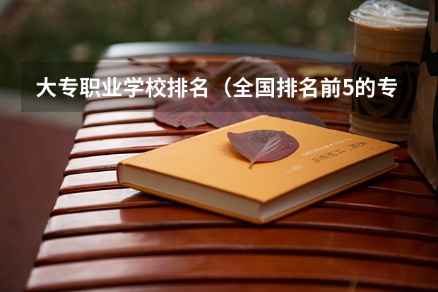 大专职业学校排名（全国排名前5的专科院校？）