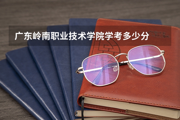 广东岭南职业技术学院学考多少分