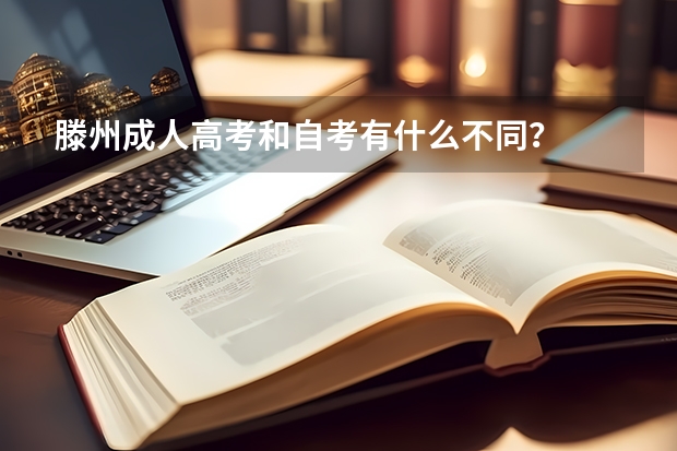 滕州成人高考和自考有什么不同？