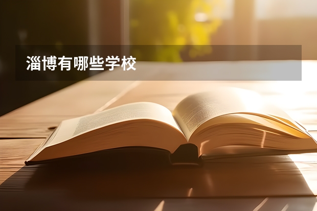 淄博有哪些学校