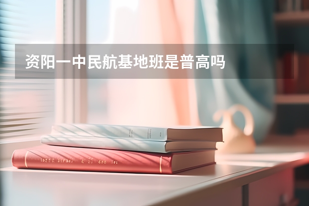 资阳一中民航基地班是普高吗
