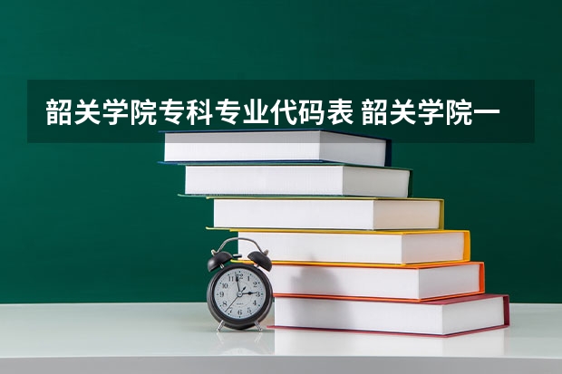 韶关学院专科专业代码表 韶关学院一流本科专业建设点名单