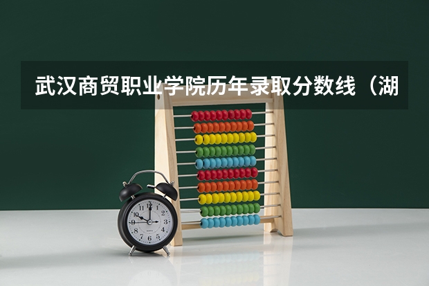 武汉商贸职业学院历年录取分数线（湖北工业大学商贸学院近年湖北工业大学商贸学院录取分数线）