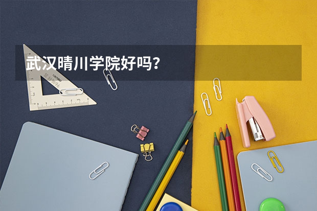 武汉晴川学院好吗？