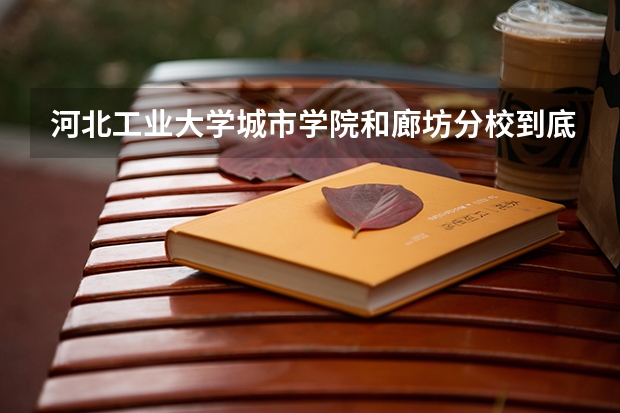 河北工业大学城市学院和廊坊分校到底有什么区别