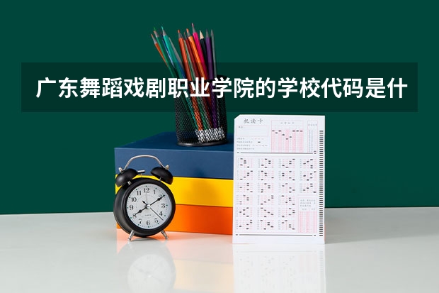 广东舞蹈戏剧职业学院的学校代码是什么
