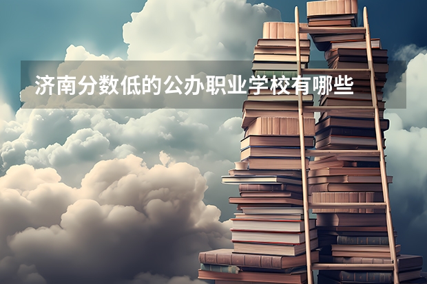 济南分数低的公办职业学校有哪些